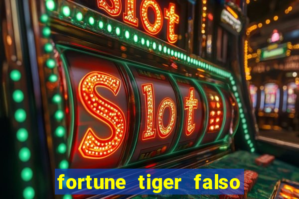 fortune tiger falso para brincar